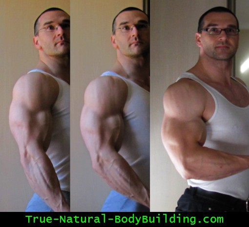 natural bodybuilder arm