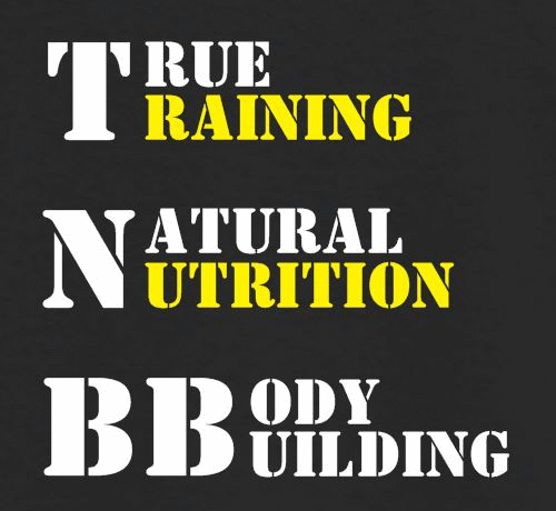 True Natural Bodybuilding Training and Nutrition logo