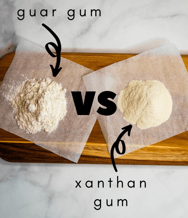 guar gum versus xanthan gum